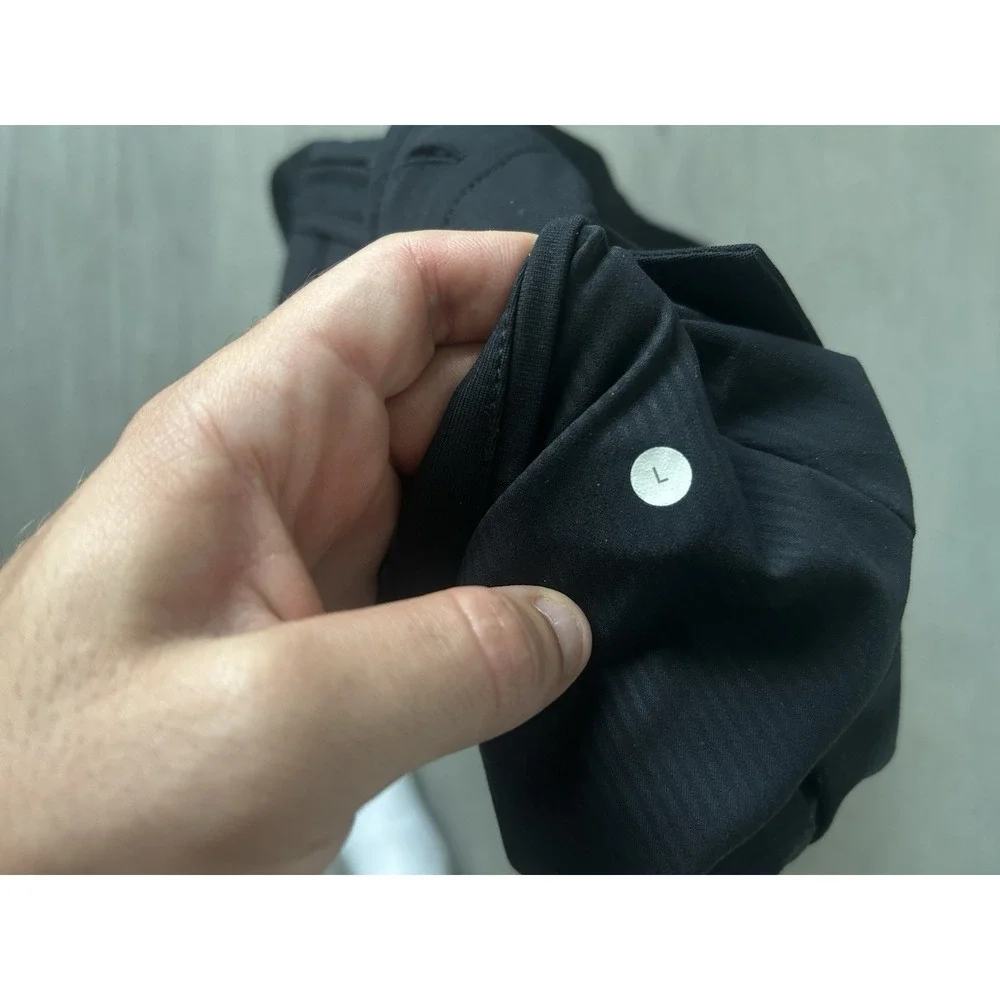 Lululemon MWB Blazer Jacket Mens Large Black Technical Commuter Performance